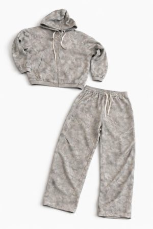 WILSONVIANO MARBLE MIST HOODIE SIZE - L