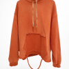 WILSONVIANO DELIGATE ORANGE HOODIE SIZE - XL
